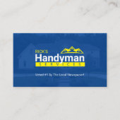 Handyman Visitekaartjes - Thuisbedrijf (Voorkant)