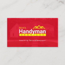 Handyman Visitekaartjes - Thuisbedrijf