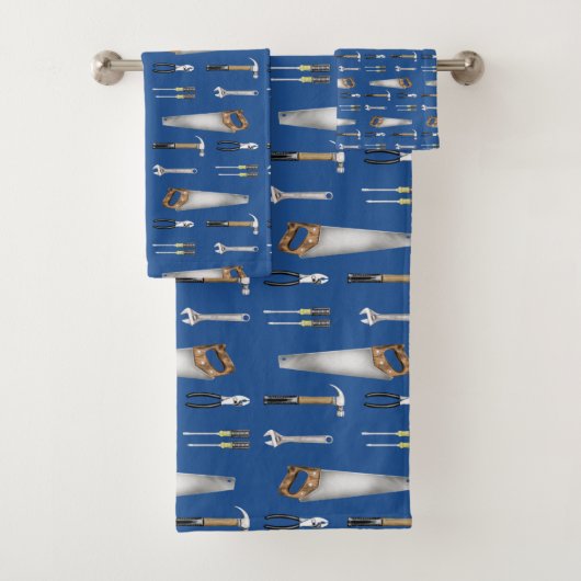 Handyman-werk gereedschap bad handdoek (Insitu)