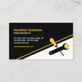 Handyman-werkgereedschap Mechanisch visitekaartje (Voorkant)