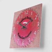 Handyman Woodworking Red Saw Blade - Aangepaste na Vierkante Klok (Hoek)