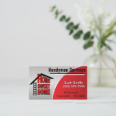 Handymandiensten Visitekaartje (Staand voorkant)