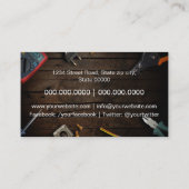 Handymandiensten Visitekaartje (Achterkant)