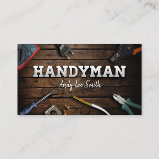 Handymandiensten Visitekaartje