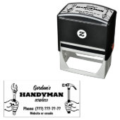 Handymandiensten Zelfinktende Stempel (In situ)