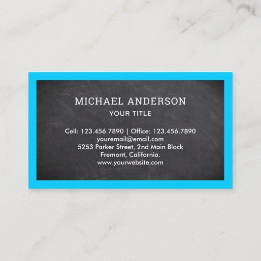 Handymannetjesstop waterkrap visitekaartje (Achterkant)