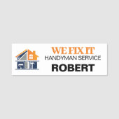 Handymanservice Naamplaatje (Voorkant)