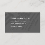 Handymansleutel en gereedschap visitekaartje (Achterkant)