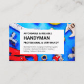 HandymanVisitekaartje - Loodgietpannen Visitekaartje (Voorkant)