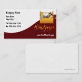 HandymanVisitekaartjes Visitekaartje (Voorkant / Achterkant)