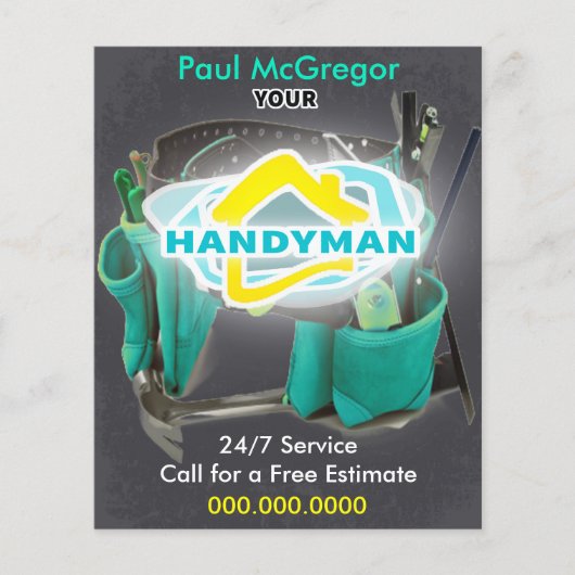Handymen Flyer (Voorkant)
