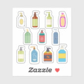 Handzeep-Stickers Sticker (Vel)