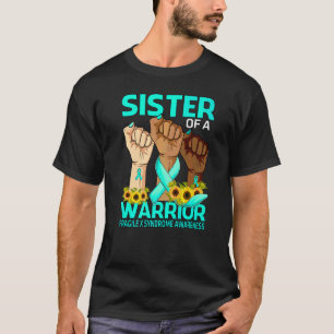 Handzuster van een strijkijzer, X Syndrome Awaren T-shirt
