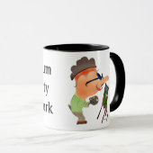 HANDzYMANS.NHOJ - Kunstenaar Mok (Voorkant rechts)