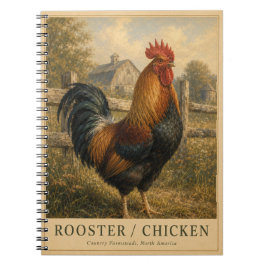 Hane Kippenboerderij VINTAGE Notitieboek