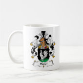 Hanel Family Crest Koffiemok (Links)