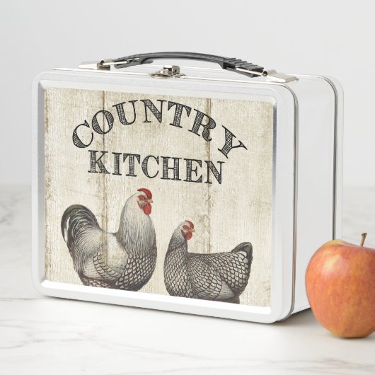  hanen Country receptendoos (In situ)