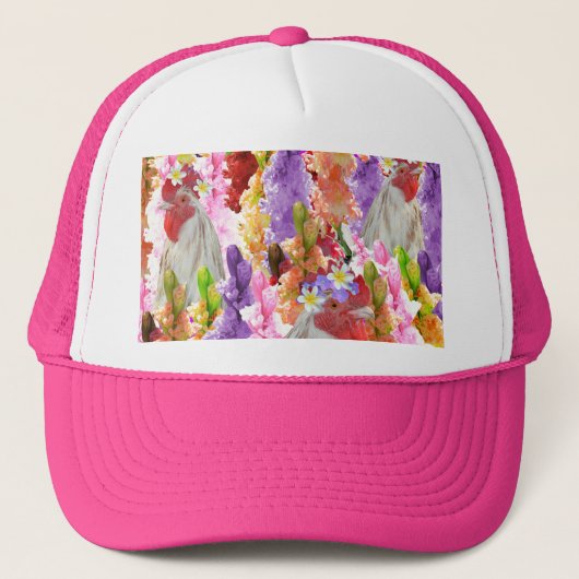 Hanen En Stockroos, Hoed Trucker Pet (Voorkant)