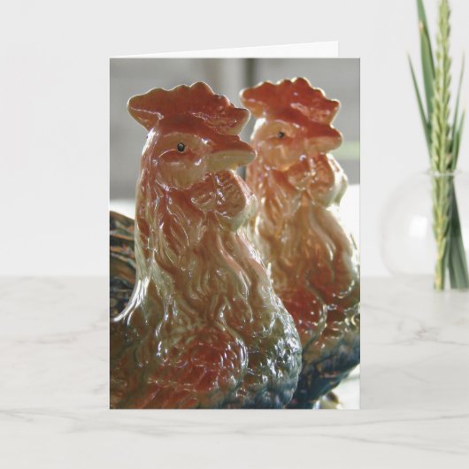 hanen, goedemorgen kaart (Voorkant)