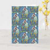 HANEN POESJE, LIEF KOETJE Blanko Kaart (Gele Bloem)