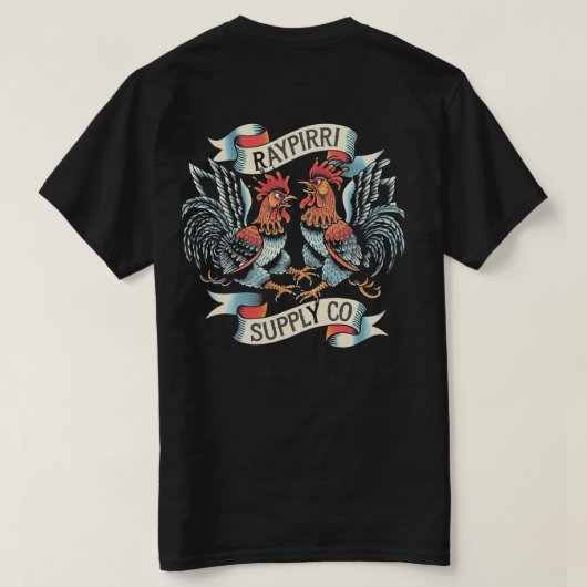 Hanen - Raypirri T-shirt (Design achterkant)