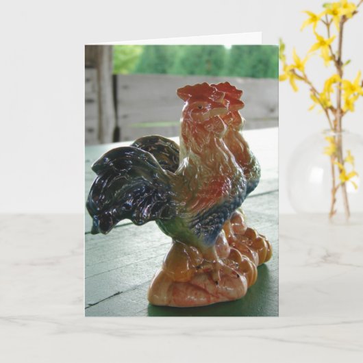  Hanen, Verjaardag Kaart (Gele Bloem)