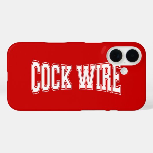 HANENSTAART Case-Mate iPhone CASE (Achterkant (horizontaal))