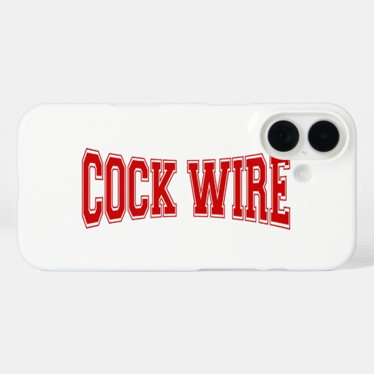 HANENSTAART Case-Mate iPhone CASE (Achterkant (horizontaal))