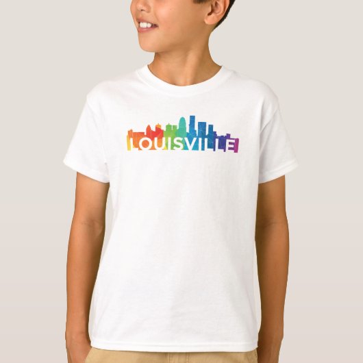 Hanes Tagless T-Shirts van Louisville Pride Boy (Voorkant)