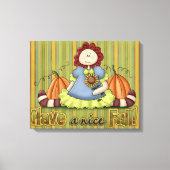HANFall Wrapped Canvas Afdruk (Voorkant)