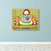 HANFall Wrapped Canvas Afdruk (Insitu (Houten vloer))