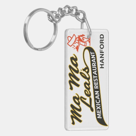 HANFORD, CALIFORNIË - MA MA LEAL'S. SLEUTELHANGER (Voorkant Links)