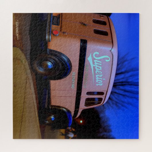 HANFORD IN DE SCHEMERING. SUPERIEURE VRACHTWAGEN V LEGPUZZEL (Horizontaal)