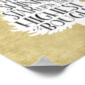 Hang a Shining Star Quote | Art Print (Hoek)