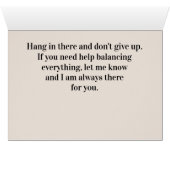 Hang daar de gebalanceerde Serenity Stones Inspira (Binenzijde Horizontaal (Onderkant))