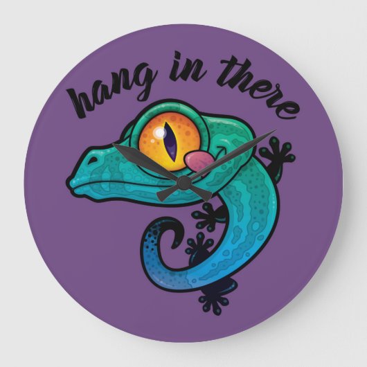 Hang daar de kleurrijke Gecko op Grote Klok (Voorkant)