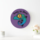 Hang daar de kleurrijke Gecko op Grote Klok (Huis)