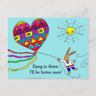 Hang daar de Oekraïense Folk Art, Vera Trembach Briefkaart