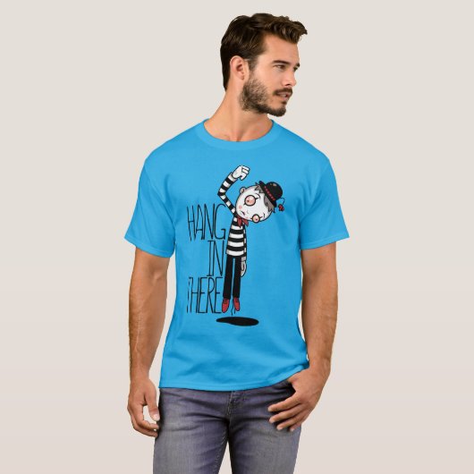 Hang daar Mime op T-shirt (Voorkant volledig)