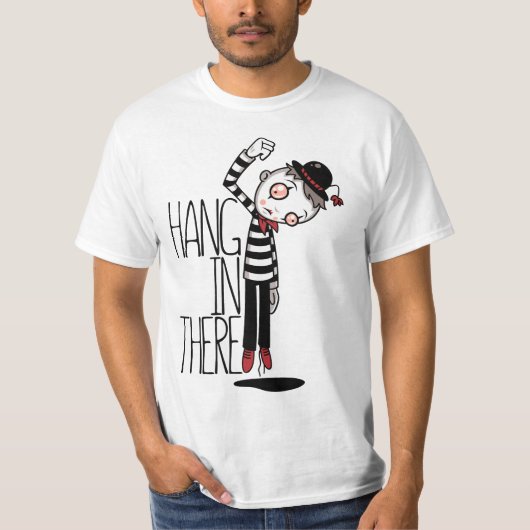 Hang daar Mime op T-shirt (Voorkant)