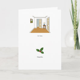 Hang deze kerstkaart op kaart