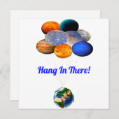 Hang er in Notecard Kaart (Voorkant / Achterkant)