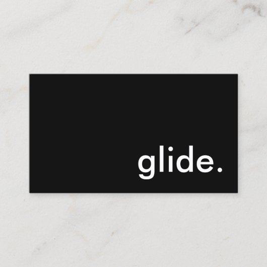 hang glide op. visitekaartje (Voorkant)