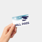 Hang glide Teacher Hall Pass Badge (Handheld)