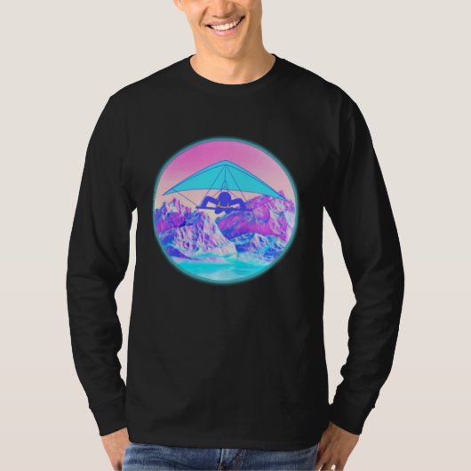 Hang glider delta glider air sport glider 2 t-shirt (Voorkant)