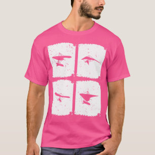 Hang Glider Hanging Glider Hang Gliding Silhouette T-shirt