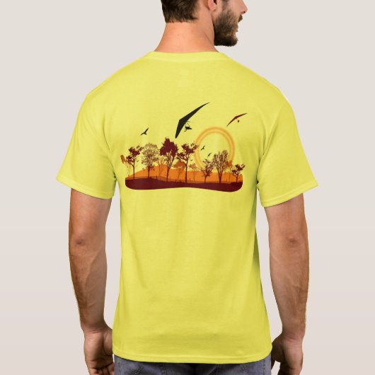 HANG GLIDER HG-07 PontoCentral T-shirt (Achterkant)