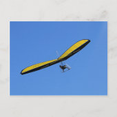 Hang glider in de lucht briefkaart (Voorkant)