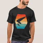 HANG GLIDER RETRO DESIGN T-SHIRT (Voorkant)