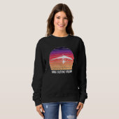 Hang Glider Silhouette Sunset Hang Gliding Passion Trui (Voorkant volledig)